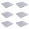 Nature Spring Patio and Deck Tiles, Interlocking Outdoor Flooring Pavers Weather Resistant, Square, Grey, Set of 6 951859MFX - alternate 1